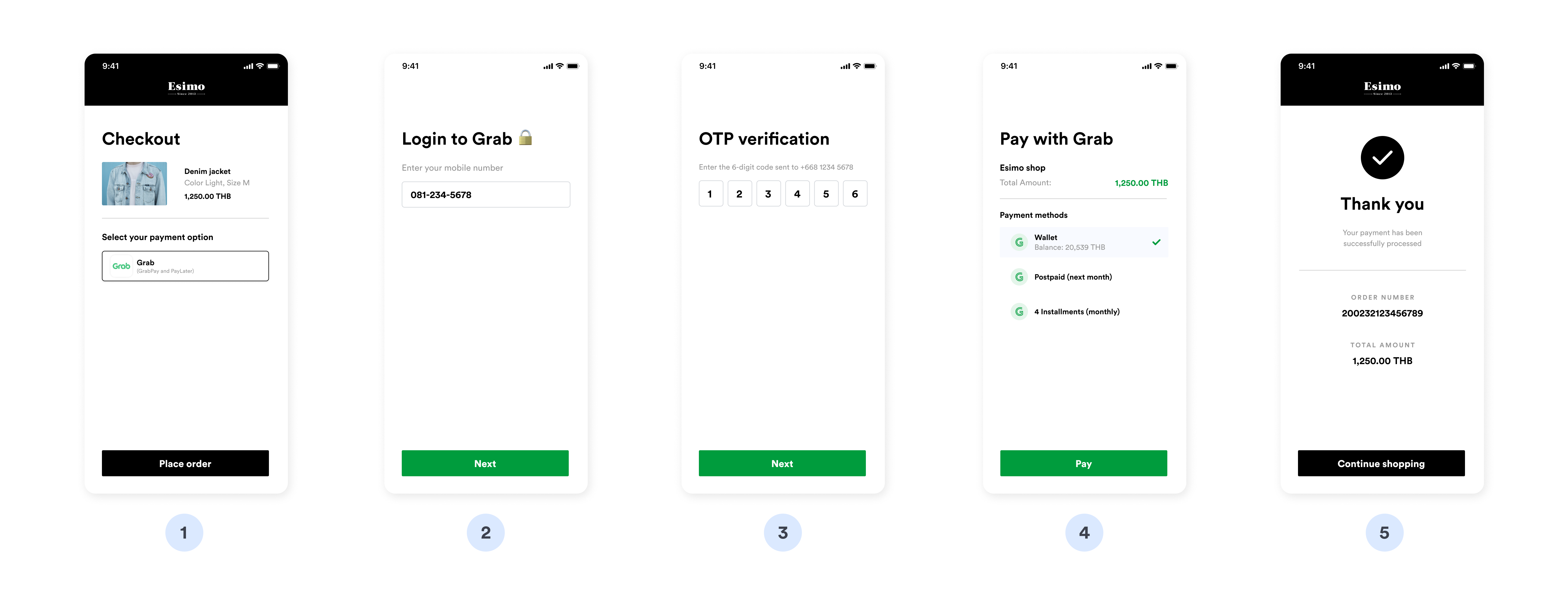 GrabPay Payment Flow